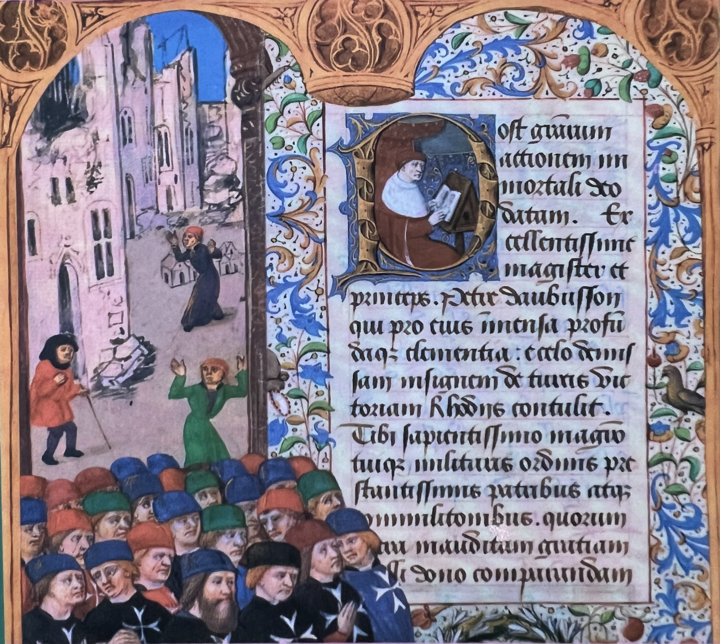 An earthquake in Rhodes (Greece) on May 1481